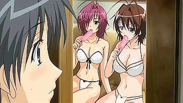 Caught by My Lustful Step-StepStepBrother in This Steamy hentai StepMoment