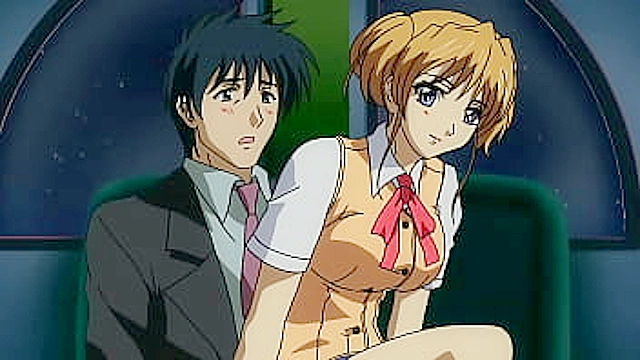 Busty Teen 18+ Seduces Married Man for Scintillating Uncensored hentai Action [Subtitled]