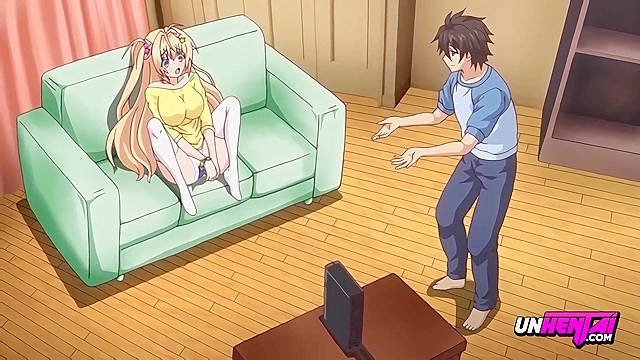 Discovering My 18-Year-Old Virgin Step-StepStepSister’s Secret Passion with My Game Controller