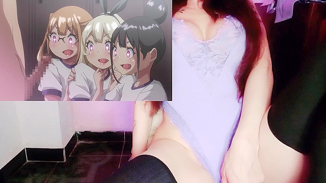 Teen 18+ Students' First Wild GangBang Adventure in Hentai Boku Ni Karem 3