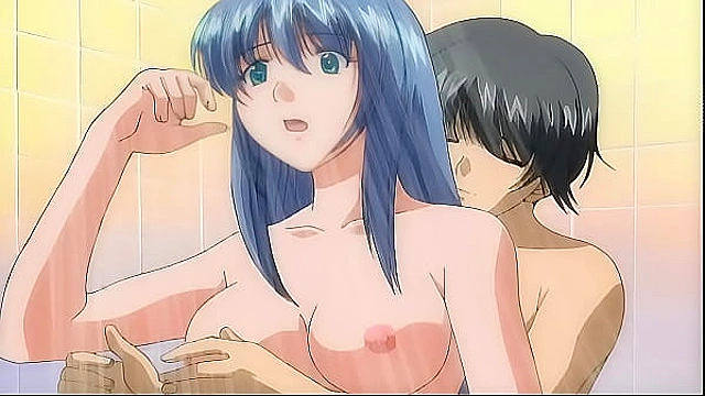 Blue-Haired Teacher Tempts Her Students in Secret Erotic Sessions Uncensored
