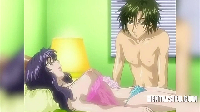 Horny Stepson Pleases His Begging Hentai StepMom - Uncensored Desire