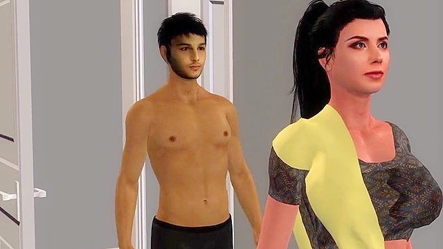 Stepson Succumbs to Temptation, Rawly Pleasuring His innocent Milf StepMother