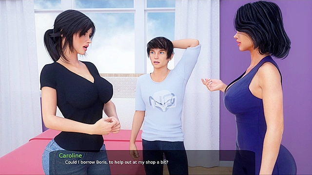 StepStepStepBrother Satisfies Milf's Desires inSTEPStepMom Hentai Adventure