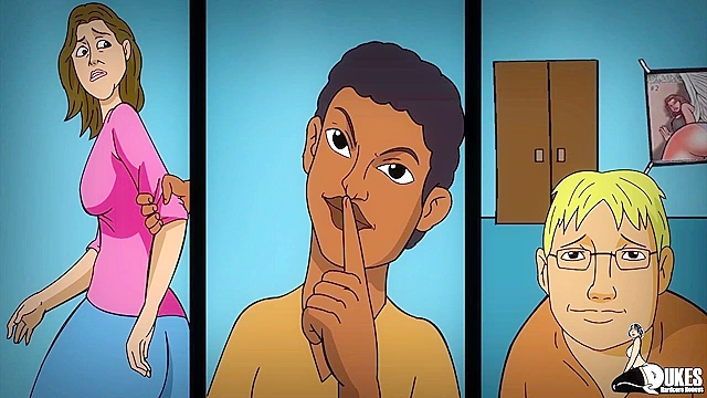 Hentai MILF Seduces Rude Nun in Intense Interracial Orgy Adventure