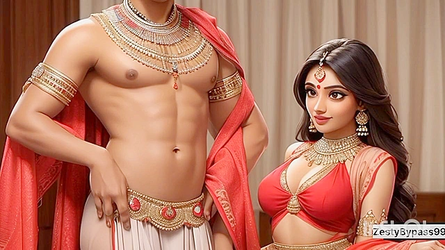 Hentai StepMom Teaches Stepson Anal Pleasure Before Indian Bhabhis Join for Explicit Fun