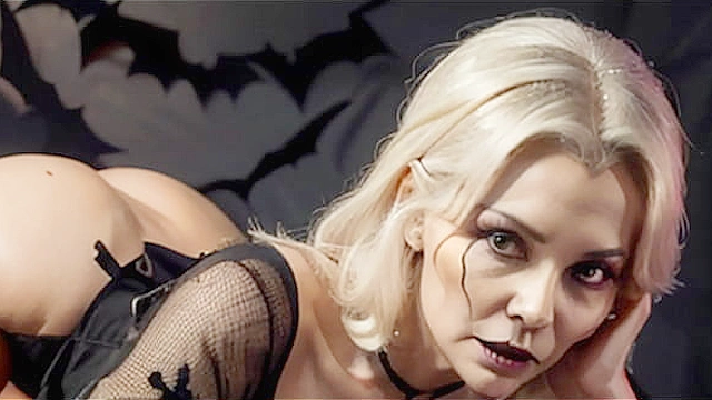 Spicy MILF Grandma Seduces in Mesmerizing Halloween 3D Erotic Art