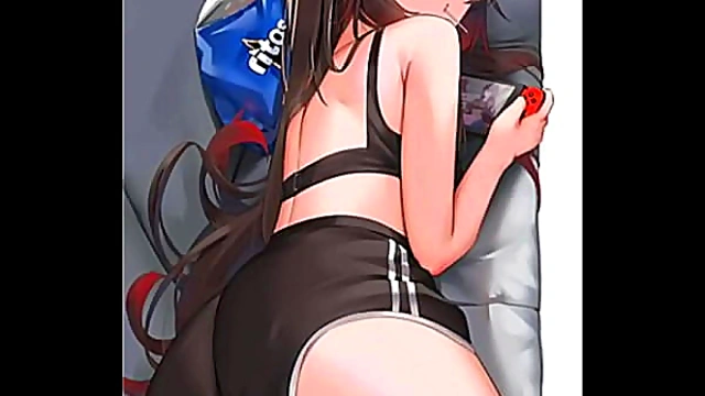 Hu Tao’s Steamy Solo Adventure in Genshin-Inspired Hentai Art