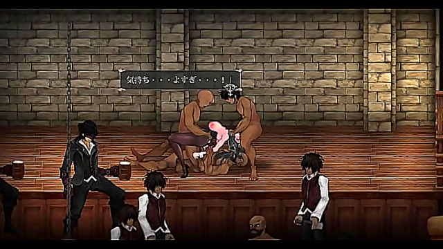 Bunny Girl Gangbang Stage Show in Steamy Hentai Adventure