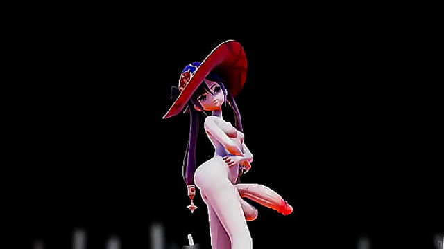 Mona Pleasures Herself Wildly in Steamy Genshin Hentai 3D Animation