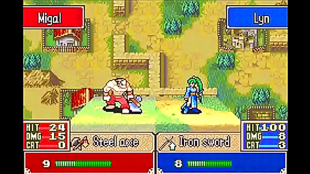 Lyn Captured by Bandits in Steamy Fire Emblem Hentai Parody Adventure