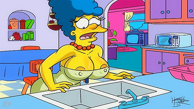 Mature Marge Seduces Homer in Steamy Adult Simpsons Adventure