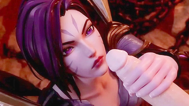 Kaisa’s FuturisticFantasy – Two Men Thrill Her in Intense Anime Adventure