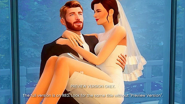 Mysterious Stranger Entices Peggy in Sinful 3D Fantasy Encounter