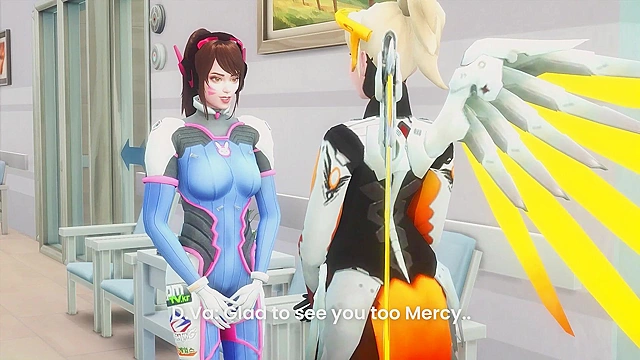 Fantasy Worlds Heat Up with Hot Overwatch-inspired Anime Sex Adventures