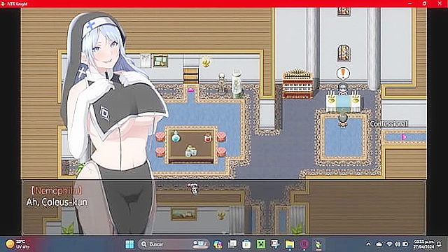Knight Ignites Queen’s Desires in Anime Fantasy Sex Scene