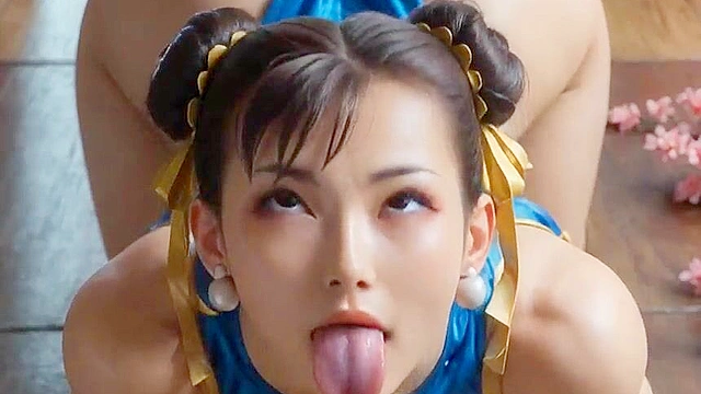 Chun-Li Delivers Seductive Ahegao Pleasure in Uncensored Action Scene