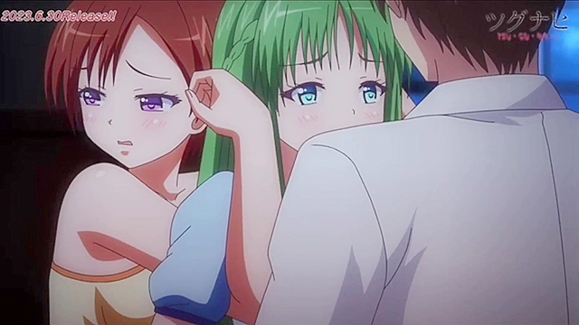 Seductive Fantasy Encounter Between Two Characters in Anime Hentai