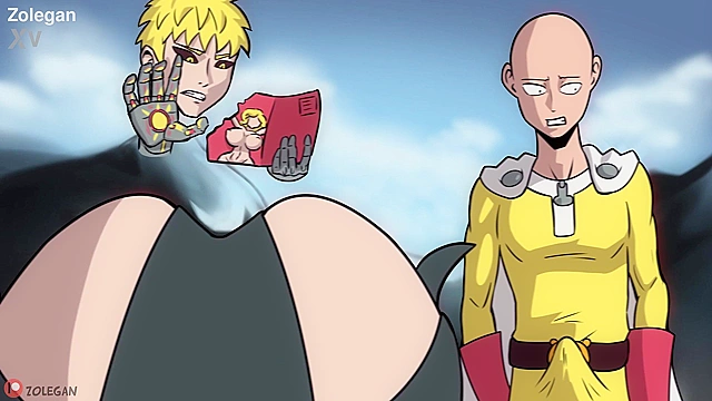 Tatsumaki Ignites Passionate Battle with Saitama in Steamy Hentai Scene