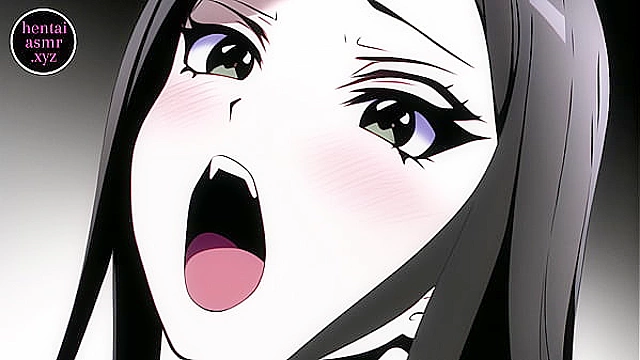 Passionate ASMR Licking Session Unfolds in Dark Alleyway Hentai Scene