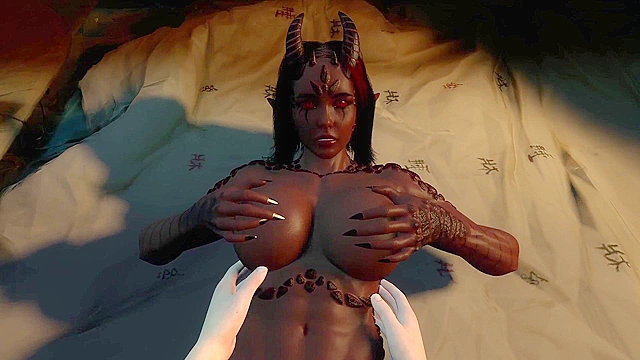 Succubus Seduces in Mesmerizing 3D Anime Fantasy AdventureNight