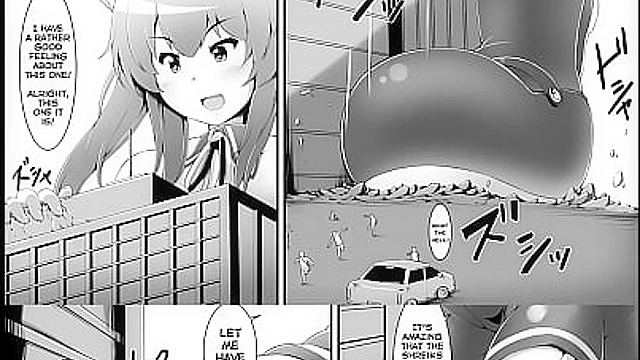 Giantess Dominates Tiny 18+ World with Her Massive Body in Explicit Hentai Scene