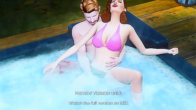 Peggy Explores Forbidden Desires in Steamy 3D Animated Encounter