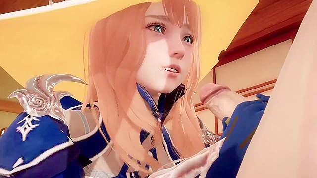 Lisa Ignites Passion in Wild 3D Hentai Adventure from Genshin Impact