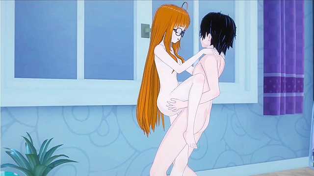 Futaba Pleasures Joker with Tender Missionary Before Hot Wall Sex Action