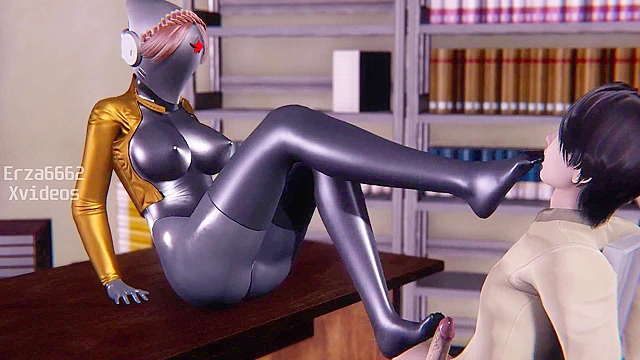 Atomic Heart Twins Dominate with Forbidden Passion in Steamy Animated Hentai Scene