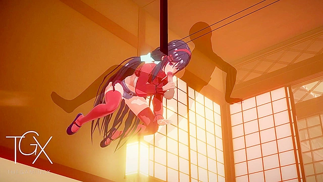 Mita Explores All Positions to Pleasure Her Lover in Erotic Anime Fantasy