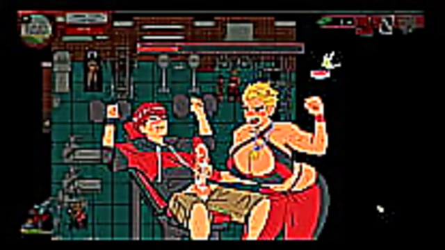 Busty Sky Anime Goddess Takes Control at the Gym for a Fiery Handjob Finale