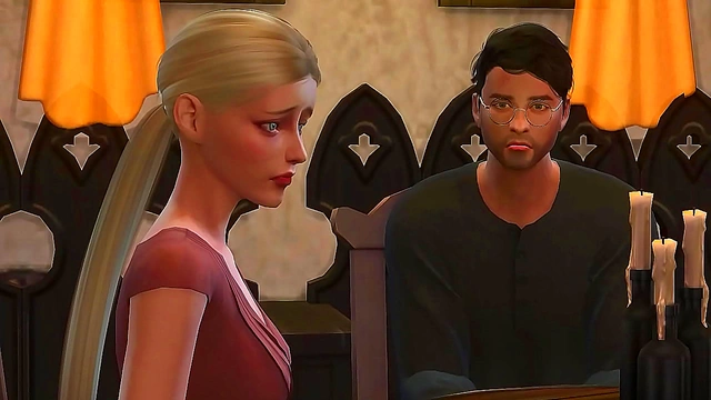 Fleur Delacour Pleasures Harry Potter in Steamy Sims 4 Inspired Encounter