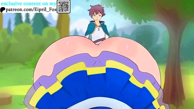Gorgeous Anime Goddess Enjoys Intense Pleasure from Massive Cock