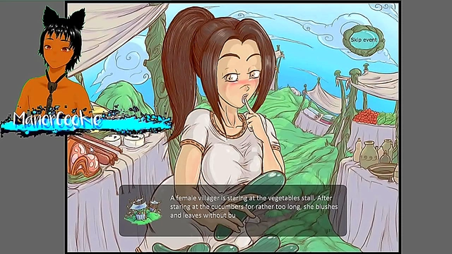 Petite Anime Teen 18+ Dances Seductively & Teases King with Blissful blowjob