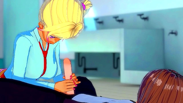 Yuki's Erotic Animation – Big-Busted Milf Explores Pleasure with Her Hairy Pussy