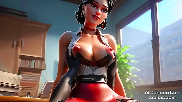 Sakurako's Big Breasts Bring Fiery Orgasms in Steamy Anime Sex Scene