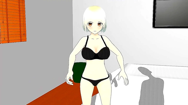 Succubus Seduces Werewolf with Busty Charms for a Wild Night of Passion