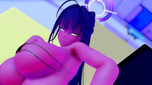 Delva & Evelyn Indulge in Steamy Anime Pleasure Together