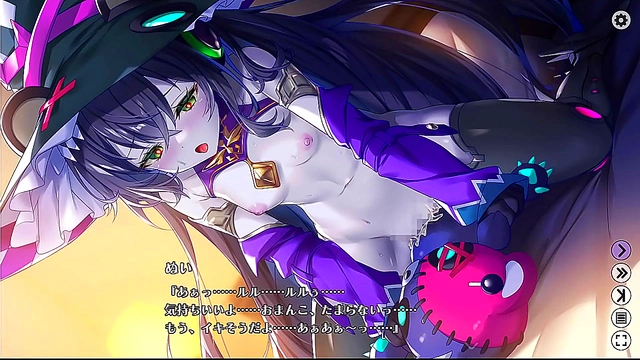 GiantDick Delights FrozenTimeGame Anime Babe with Intense Pleasure