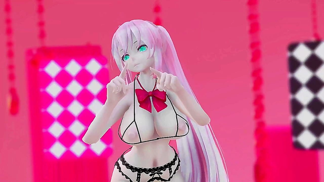 VRChat Anime Trio – Demon, Robot & Dragon Engage in Steamy Fantasy OrgyAdventure