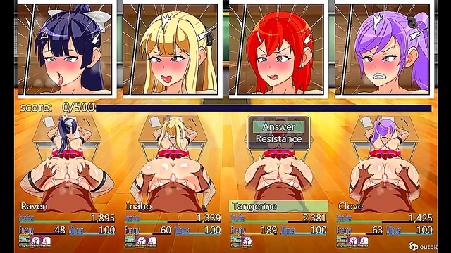 Red-Haired Anime Beauty Rides Cock to Creamy Bliss in Sizzling MMD Clip