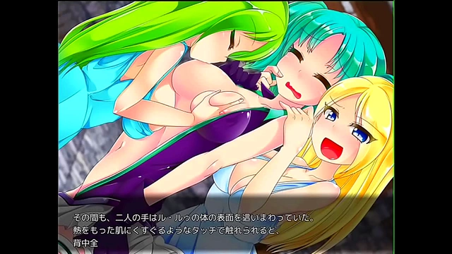 Asuna and Karin Indulge in Steamy 3D Naughtiness Together
