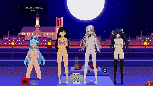 Busty Students Take On Sumo Wrestlers forSTEAMY Anime Action