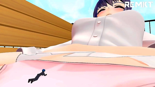 Sensual Pharaoh Enjoys Steamy Threesome with Two Men