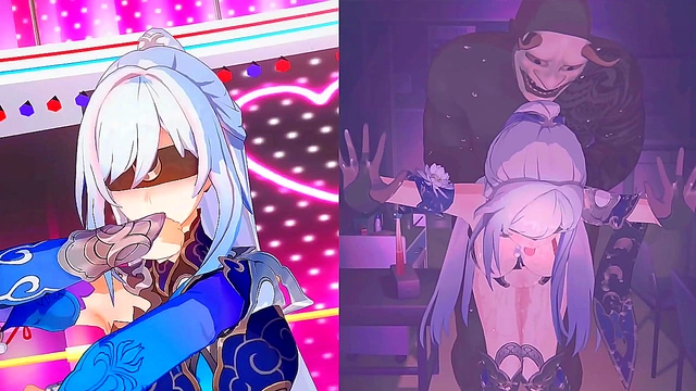 Steamy Home Encounter – Hot Second Life Couples Ignite with Anime Passion
