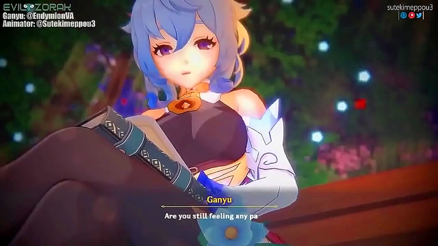 Seductive Anime Witch enchants guy with busty temptation and magical blowjob bliss.