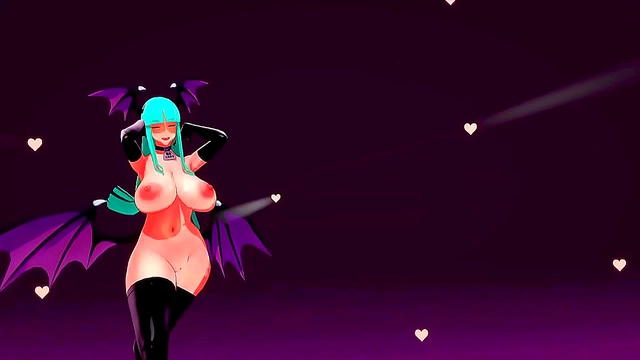 Sultry Demoness Entices Player with Busty blowjob and Intense Fucking Fantasy
