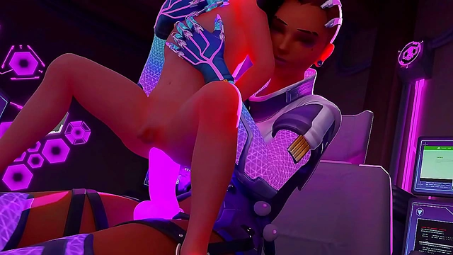 Giant Space Waifu Seduces in Steamy-Outfit Adventures for Ultimate Pleasure