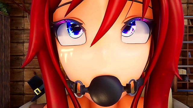 Noel Tempts as a Sexy Maid for Intimate Booby Adventures in Anime Pleasure